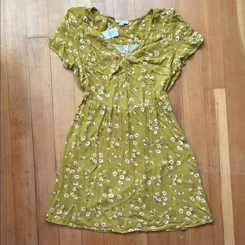 Floral Yellow Sundress